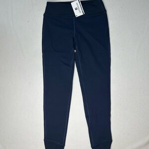 FootJoy Navy Activewear- women’s rib block legging-size M